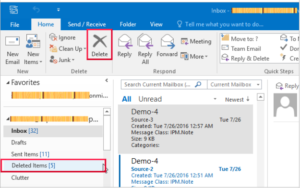 exchange online deleted items recovery how long